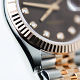 2024 Rolex Datejust 41 Chocolate Dial Fluted Jubilee Ref. 126331