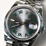 2023 Rolex Datejust 36 Fluted Jubilee ‘Wimbledon’