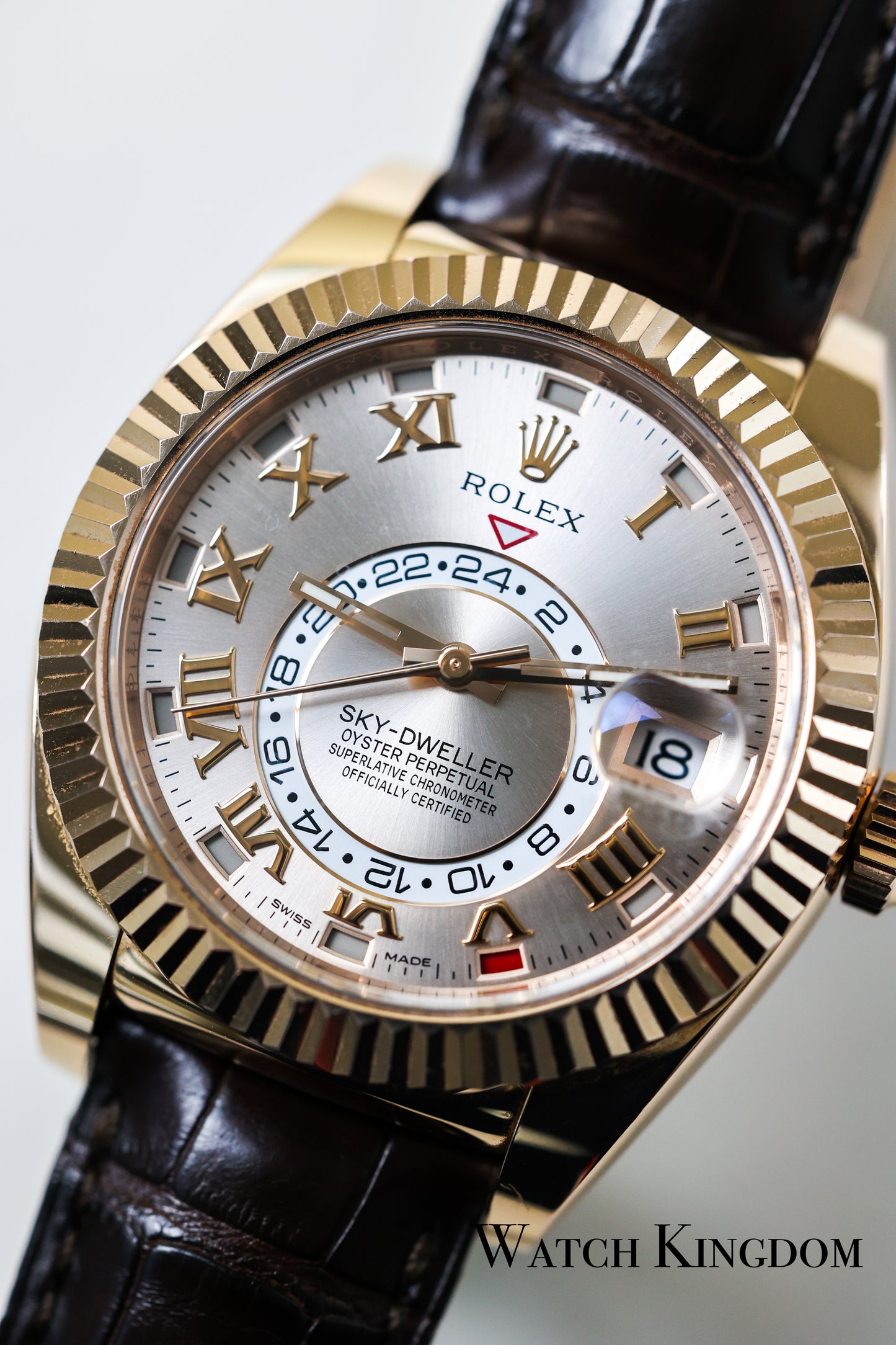2016 Rolex Sky-Dweller Sundust Dial Rose Gold