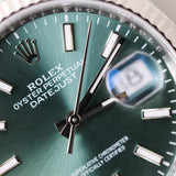 2024 Rolex Datejust 36 Green Dial Fluted Oyster