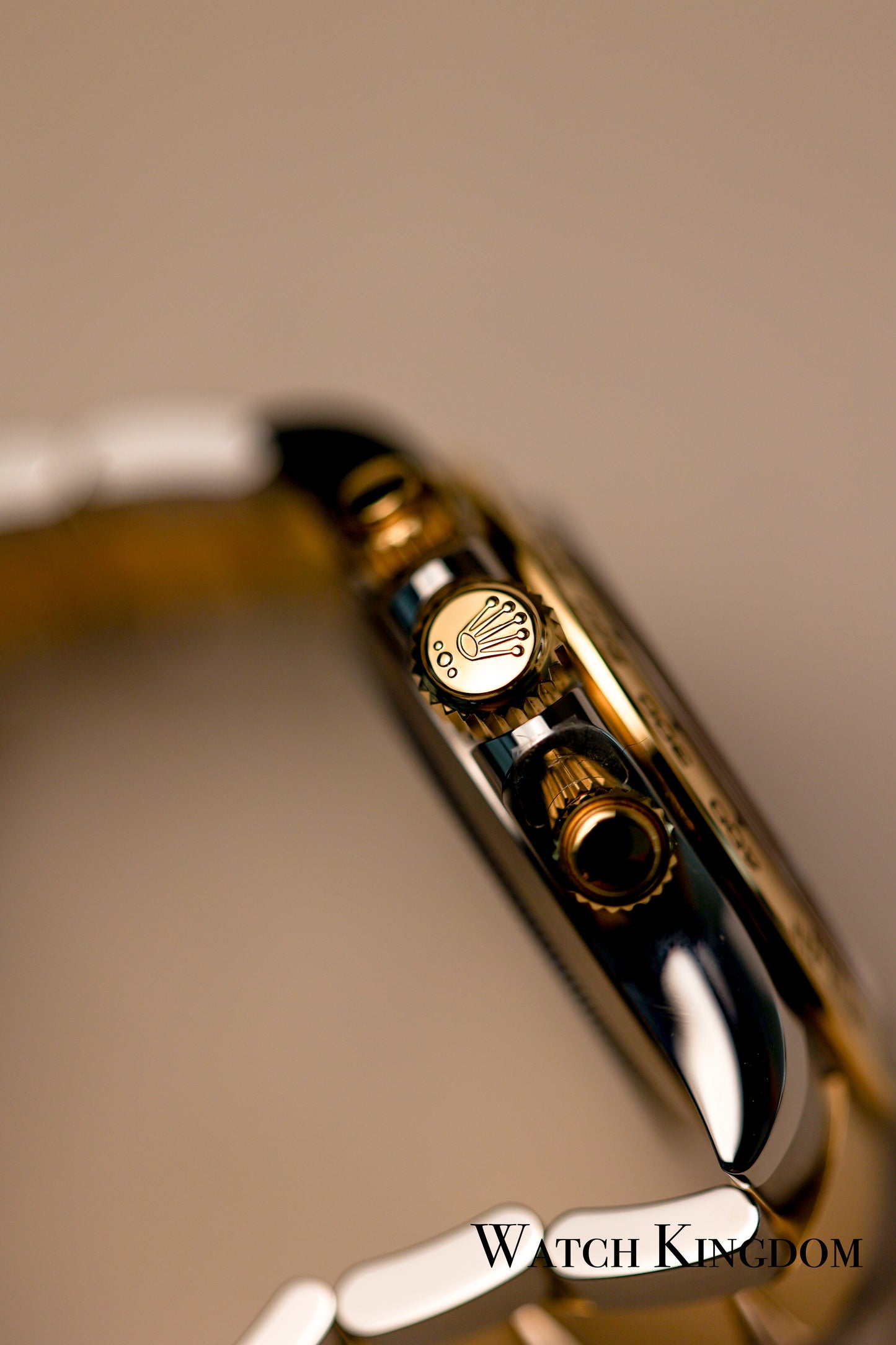 2023 Rolex Daytona Black Diamonds Dial Two Tone Yellow Gold