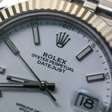 2023 Rolex Datejust 41 White Dial Fluted Jubilee