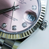 2024 Rolex Datejust 31 Pink Dial Fluted Jubilee