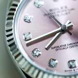 2024 Rolex Datejust 31 Pink Dial Fluted Jubilee