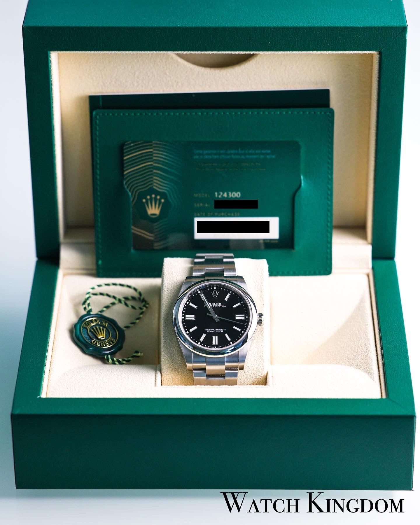 2021 Rolex Datejust 41 Oyster Perpetual 41 Black Dial