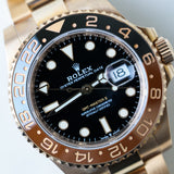 2022 Rolex GMT-Master II Rootbeer Rose Gold Ref.126715CHNR