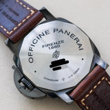 2015 Panerai Luminor 1950 3 Days Titanio DLC