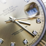 2022 Rolex Datejust 41 Champagne Dial Fluted Jubilee Two Tone YG