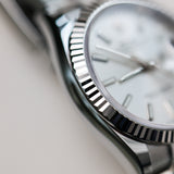 2023 Rolex Datejust 36 Silver Dial Fluted Oyster