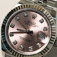 2023 Rolex Datejust 28 Pink Dial Fluted Jubilee