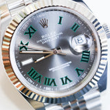 2024 Rolex Datejust 41 Wimbledon Dial 126334