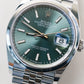 2022 Rolex Datejust Oyster Perpetual 36 Mint Green Dial Jubilee