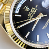 2024 Rolex Daydate 40 Black Dial YG 228238