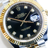 2017 Rolex Datejust 41 Black Dial 126333