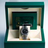 2023 Rolex Datejust 36 Black Dial Fluted Jubilee