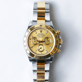 2022 Rolex Daytona Champagne Dial Two Tone YG Ref.116503