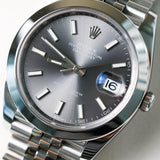 2024 Rolex Datejust 41 Grey Dial 126300