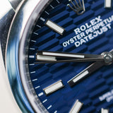 2023 Rolex Datejust 36 Blue Dial Jubilee