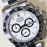 2024 Rolex Cosmograph Daytona White Dial Panda 126500LN