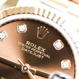 2023 Rolex Datejust 31 Chocolate Dial Rose Gold