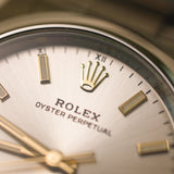 2023 Rolex Oyster Perpetual 34 Silver Dial