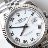 2019 Rolex Datejust 36 White Dial 126234