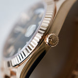 2024 Rolex Daydate 40 Chocolate Dial Rose Gold 228235