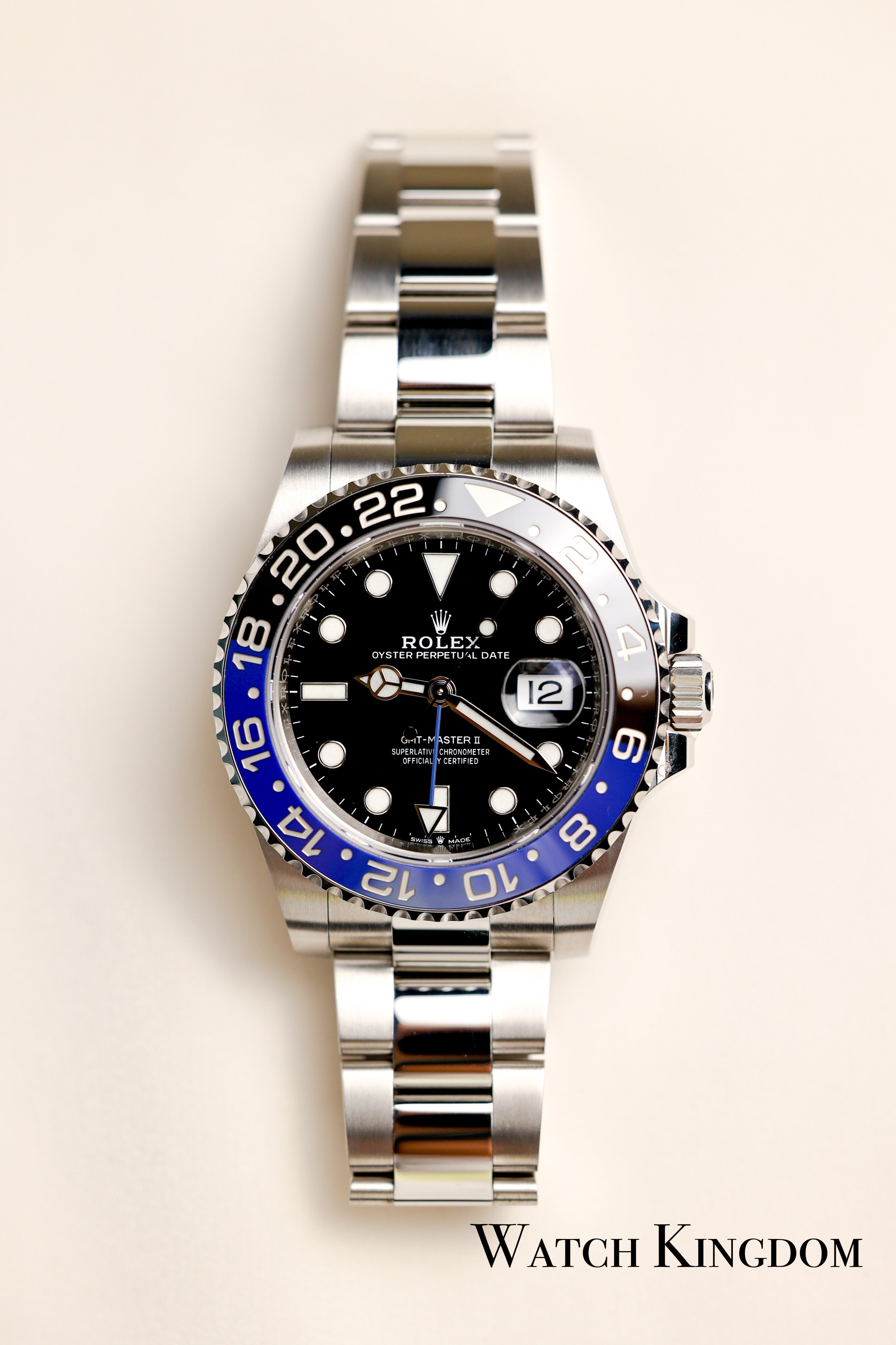 2023 Rolex GMT Master II Batman Watch Kingdom