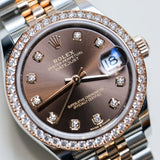 2024 Rolex Datejust 31 Chocolate Dial