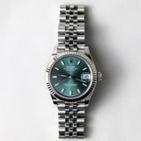 2023 Rolex Datejust 31 Green Dial Fluted Jubilee