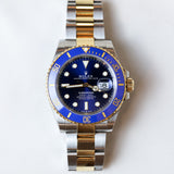 2022 Rolex Blue Submariner Date Two Tone YG 126613LB