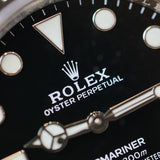 2021 Rolex Submariner Black No Date 124060