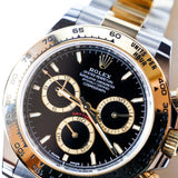 2024 Rolex Cosmograph Daytona Black Dial Two Tone YG