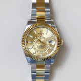 2019 Rolex Sky Dweller Champagne Dial 326933