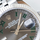 2024 Rolex Datejust 36 Slate Wimbledon Dial Ref. 126234