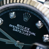 2023 Rolex Datejust 36 Black Dial Fluted Jubilee