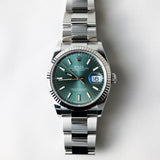 2024 Rolex Datejust 36 Green Dial Fluted Oyster