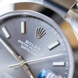 2024 Rolex Datejust 41 Grey Dial 126300