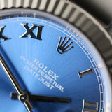 2024 Rolex Datejust 41 Blue Dial Fluted Ouster