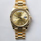 2023 Rolex Daydate 40 Champagne Dial Yellow Gold