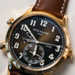 2019 Patek Philippe 5524R-001 Complications Calatrava Pilot Travel Time Rose Gold