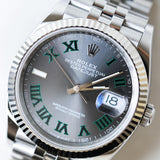 2024 Rolex Datejust 36 Slate Wimbledon Dial Ref. 126234