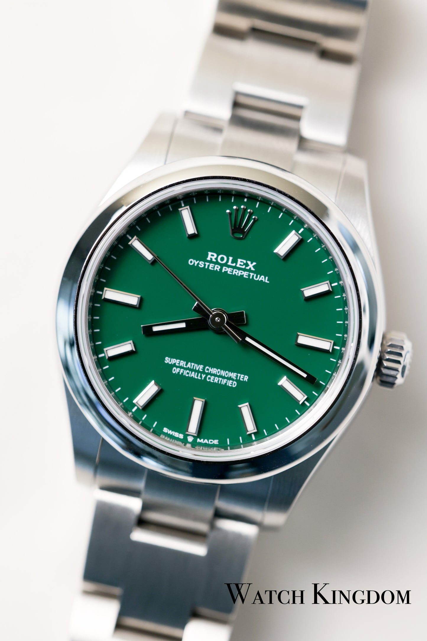 2023 Rolex Oyster Perpetual 31 Green Dial