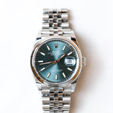 2022 Rolex Datejust 36 Green Dial Jubilee