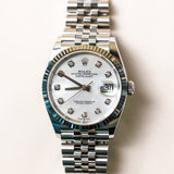 2023 Rolex Datejust 36 MOP Dial Fluted Jubilee