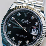 2023 Rolex Datejust 36 Black Dial Fluted Jubilee