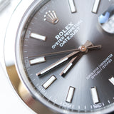 2024 Rolex Datejust 41 Grey Dial 126300