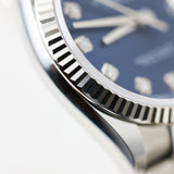 2023 Rolex Datejust 36 Blue Dial Fluted Oyster Bracelet Ref.126234