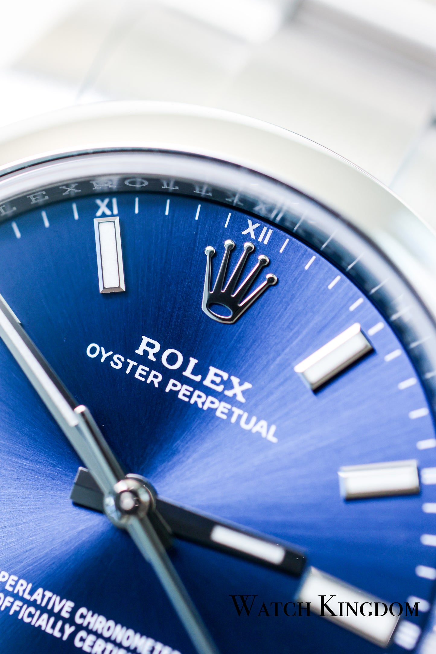2023 Rolex Oyster Perpetual 34 Blue Dial