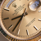 2023 Rolex Daydate 36 Champagne Dial Yellow Gold